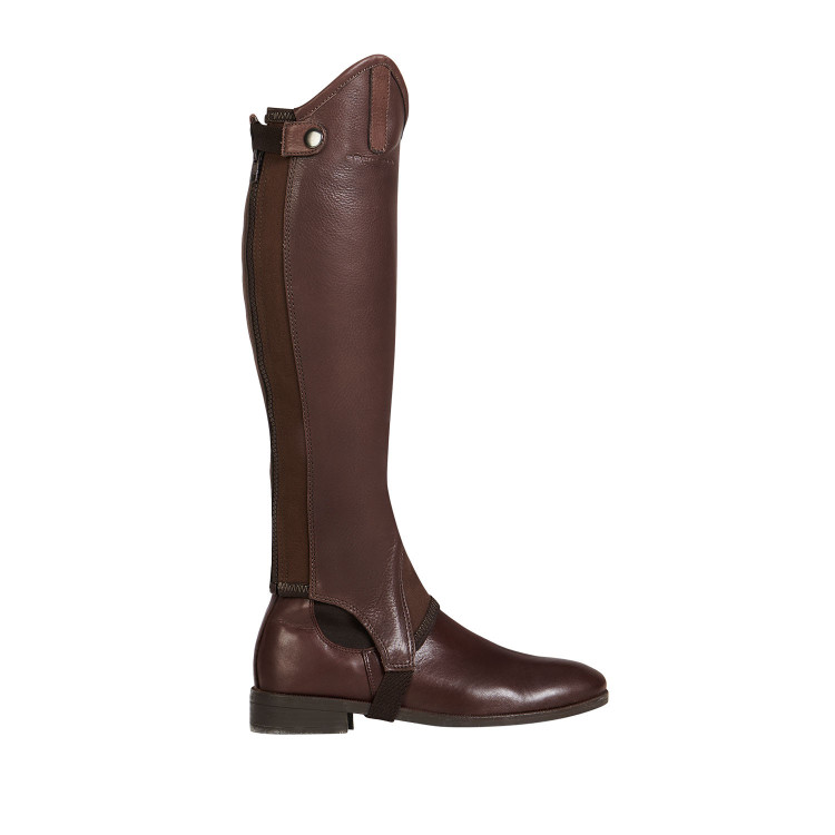 Unisex mini-chaps met siliconen inzetstukken Gel Grip System Equestro Unisex mini-chaps met siliconen inzetstukken Gel Grip System Equestro