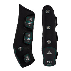 Magnetische beenbeschermers Magnet Care voorbenen Acavallo Zwart