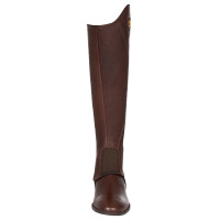 Mini-chaps van soepel leer met zijrits Magellano Equestro Zwart Mini-chaps van soepel leer met zijrits Magellano Equestro Zwart
