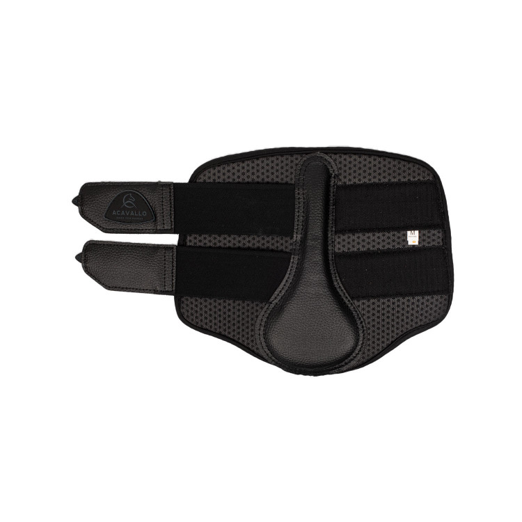 Voorbeenbeschermers van geperforeerd neopreen met dubbele klittenbandsluiting Acavallo Voorbeenbeschermers van geperforeerd neopreen met dubbele klittenbandsluiting Acavallo