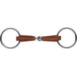 Mors 2 ringen Feeling bekleed met leer
