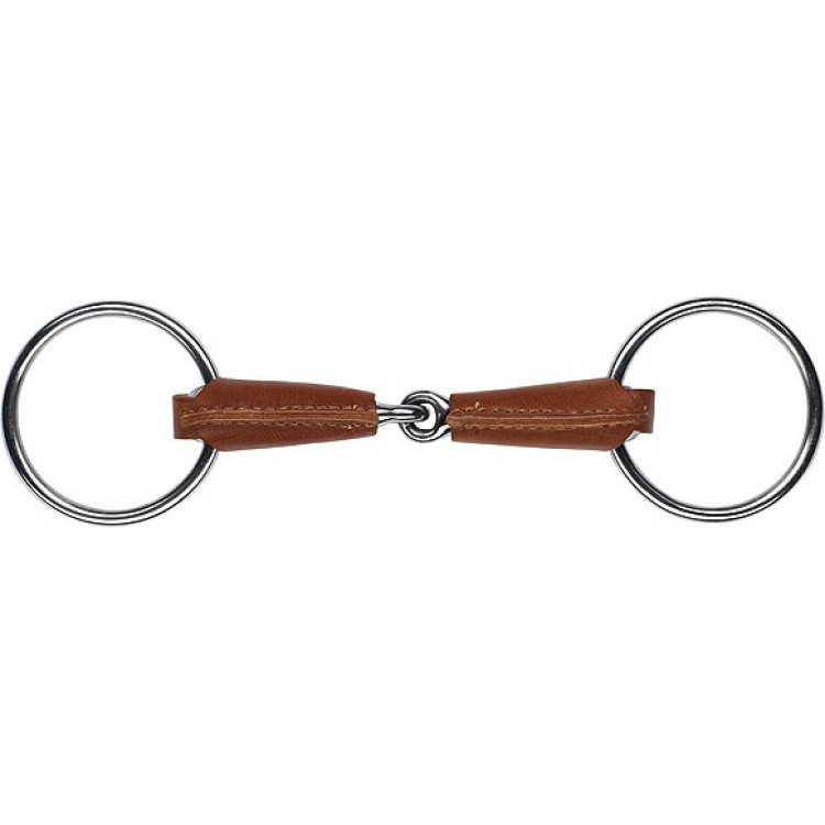Mors 2 ringen Feeling bekleed met leer