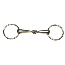 Mors 2 ringen Feeling neusriem nikkelzilver dikke kanonnen