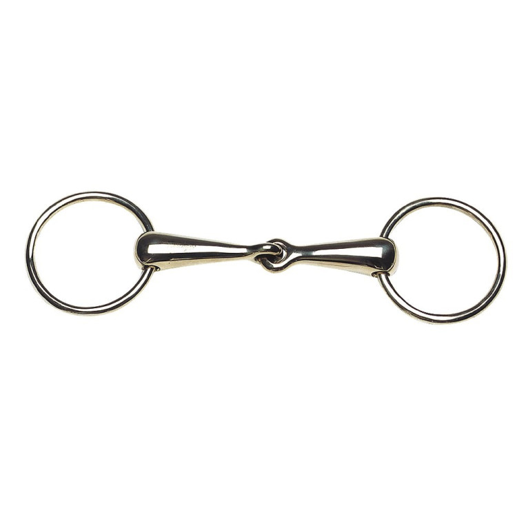 Mors 2 ringen Feeling neusriem nikkelzilver dikke kanonnen