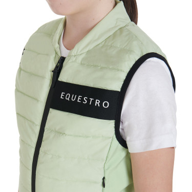 Technisch kinderbodywarmer Equestro Groen