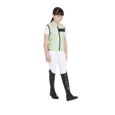 Technisch kinderbodywarmer Equestro Groen