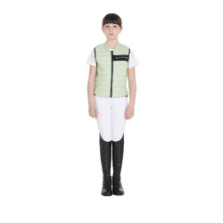 Technisch kinderbodywarmer Equestro Groen