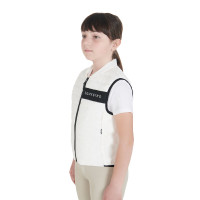 Technisch kinderbodywarmer Equestro Wit