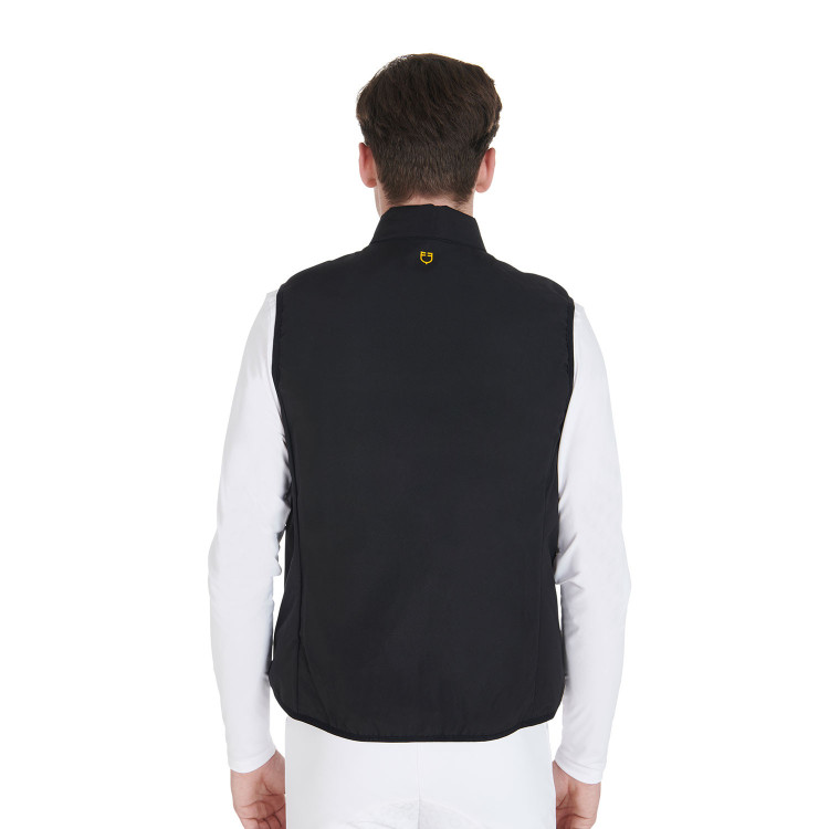 Herenbodywarmer van winddicht technisch materiaal Equestro Herenbodywarmer van winddicht technisch materiaal Equestro