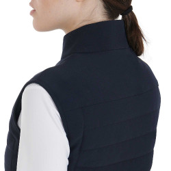 Damesbodywarmer van ademende technische stof Kemi Equestro Marine Marineblauw