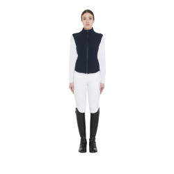 Damesbodywarmer van ademende technische stof Kemi Equestro Marine Marineblauw