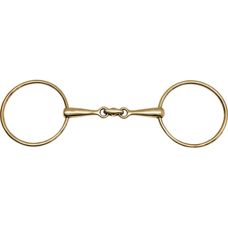 Mors 2 grote dunne ringen Feeling Anatomic maillechort