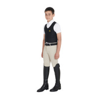 Beschermvest niveau 2 kind Equestro Geel