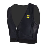Beschermvest niveau 2 met gewatteerde borst unisex Equestro Wit Beschermvest niveau 2 met gewatteerde borst unisex Equestro Wit