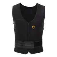 Volwassen beschermvest met riem Equestro Geel Volwassen beschermvest met riem Equestro Geel