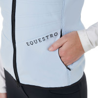 Getailleerd vest van technische stof dames Equestro Zwart Getailleerd vest van technische stof dames Equestro Zwart
