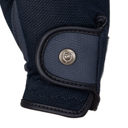 Unisex handschoenen van technisch materiaal en mesh Equestro Unisex handschoenen van technisch materiaal en mesh Equestro