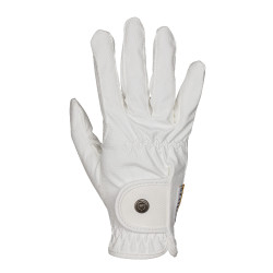 Unisex handschoenen van zacht synthetisch leer met klittenbandsluiting Equestro