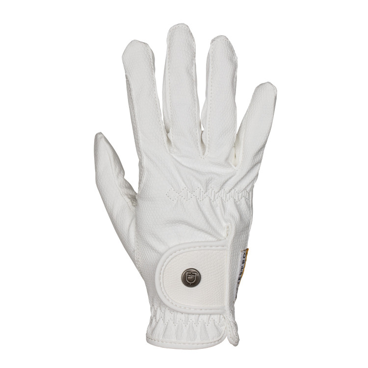 Unisex handschoenen van zacht synthetisch leer met klittenbandsluiting Equestro