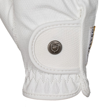 Unisex handschoenen van zacht synthetisch leer met klittenbandsluiting Equestro Unisex handschoenen van zacht synthetisch leer met klittenbandsluiting Equestro