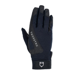 Technische stoffen handschoenen Sunny Equestro Marine Marineblauw