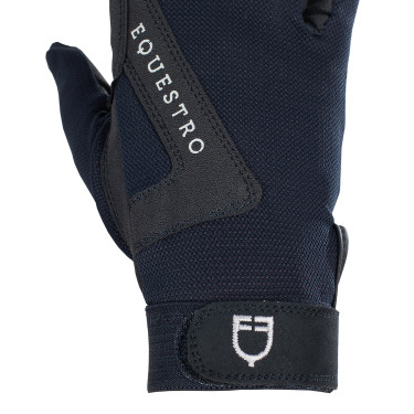 Technische stoffen handschoenen Sunny Equestro Marine Marineblauw