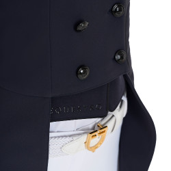 Wedstrijdtrainingsjas voor dames van technisch stof Equestro Marineblazer Marineblauw
