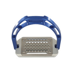 Aluminium stijgbeugels Arco Evolution Alupro Acavallo Blauw