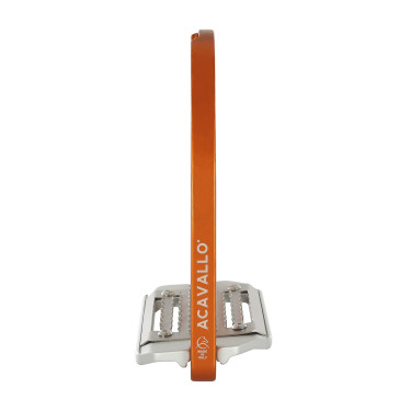 Aluminium stijgbeugels Arco Evolution Alupro Acavallo Oranje