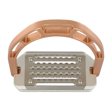 Aluminium stijgbeugels Arco Evolution Alupro Acavallo Roségoud Roze