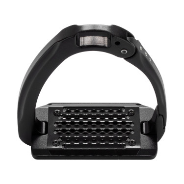 Arena Aluplus 2.0 speciale editie stijgbeugels met Swarovski-kristallen Acavallo Totaal zwart