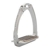 Stijgbeugels Arena Aluplus 2.0 Acavallo Aluminium Zilver