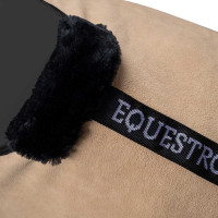 Couverture en polaire avec fermeture frontale à rabat GP Equestro Beige Couverture en polaire avec fermeture frontale à rabat GP Equestro Beige