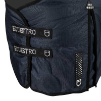 Paddockdeken 500g in ripstop-stof model Alberta Equestro Marine Marineblauw Paddockdeken 500g in ripstop-stof model Alberta Equestro Marine Marineblauw