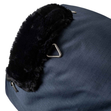 Paddockdeken 500g in ripstop-stof model Alberta Equestro Marine Marineblauw