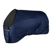 Boxdeken 400g in ripstop-stof met Bora Equestro-logo Marine Marineblauw Boxdeken 400g in ripstop-stof met Bora Equestro-logo Marine Marineblauw