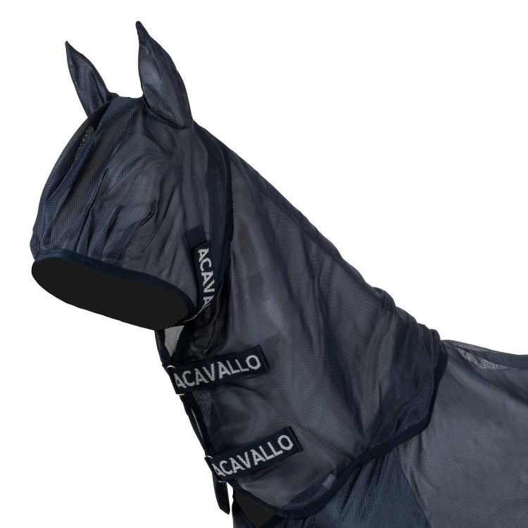 Vliegendeken met halsstuk en masker Acavallo Vliegendeken met halsstuk en masker Acavallo