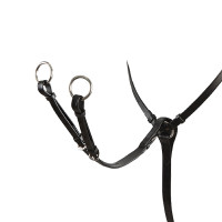 Leren borsttuig Roxane Equestro Zwart Leren borsttuig Roxane Equestro Zwart