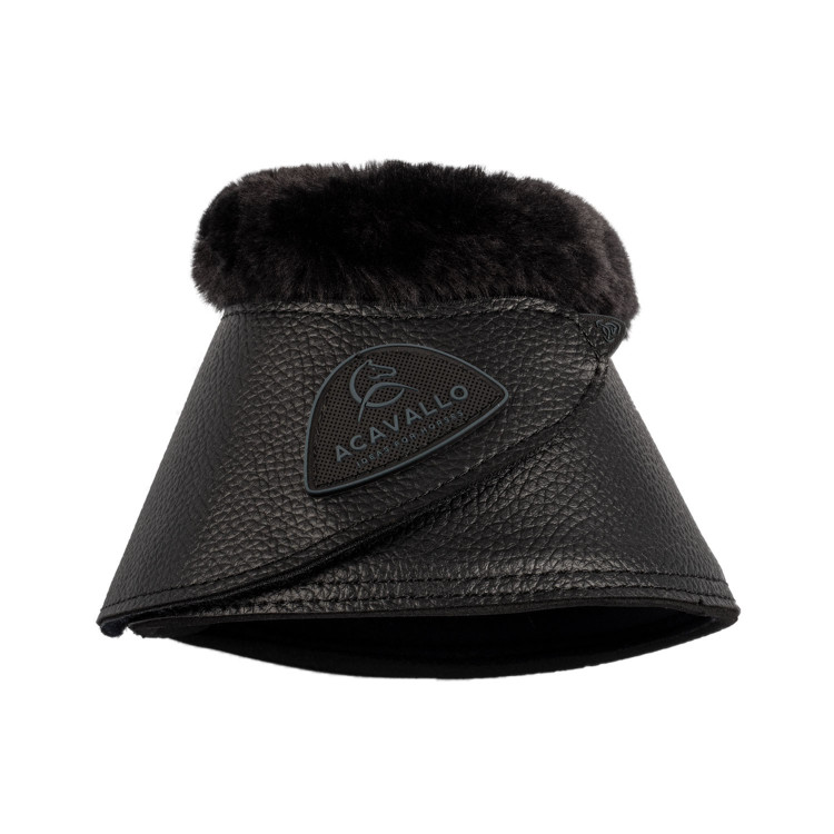 Klokken van ecologisch leer met synthetisch schapenwol en klittenbandsluiting Acavallo Klokken van ecologisch leer met synthetisch schapenwol en klittenbandsluiting Acavallo