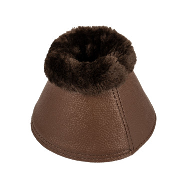Klokken van ecologisch leer met synthetisch schapenwol en klittenbandsluiting Acavallo Donkerbruin Klokken van ecologisch leer met synthetisch schapenwol en klittenbandsluiting Acavallo Donkerbruin