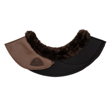 Klokken van ecologisch leer met synthetisch schapenwol en klittenbandsluiting Acavallo Donkerbruin Klokken van ecologisch leer met synthetisch schapenwol en klittenbandsluiting Acavallo Donkerbruin