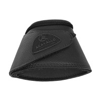 Ecologische leren springschoenen met klittenbandsluiting Acavallo Zwart Ecologische leren springschoenen met klittenbandsluiting Acavallo Zwart