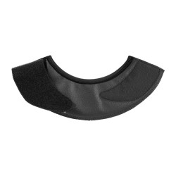 Ecologische leren springschoenen met klittenbandsluiting Acavallo Zwart