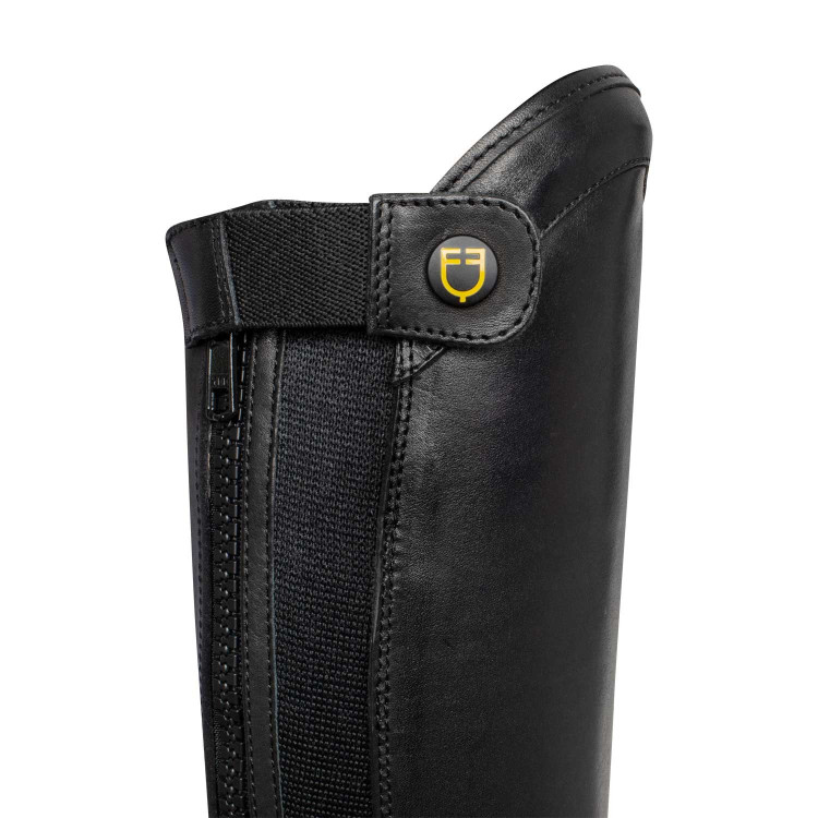 Unisex mini-chaps met ritssluiting aan de achterkant en elastische band Castiglia Equestro Unisex mini-chaps met ritssluiting aan de achterkant en elastische band Castiglia Equestro
