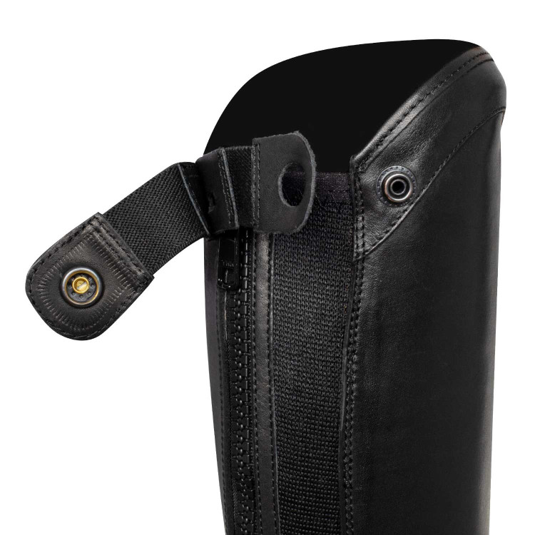 Unisex mini-chaps met ritssluiting aan de achterkant en elastische band Castiglia Equestro Unisex mini-chaps met ritssluiting aan de achterkant en elastische band Castiglia Equestro