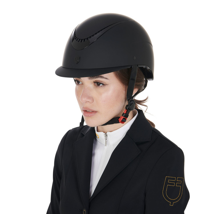 Unisex helm met glanzend frame Galaxy Equestro Unisex helm met glanzend frame Galaxy Equestro