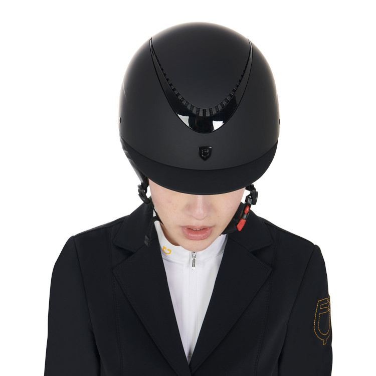 Unisex helm met glanzend frame Galaxy Equestro Unisex helm met glanzend frame Galaxy Equestro