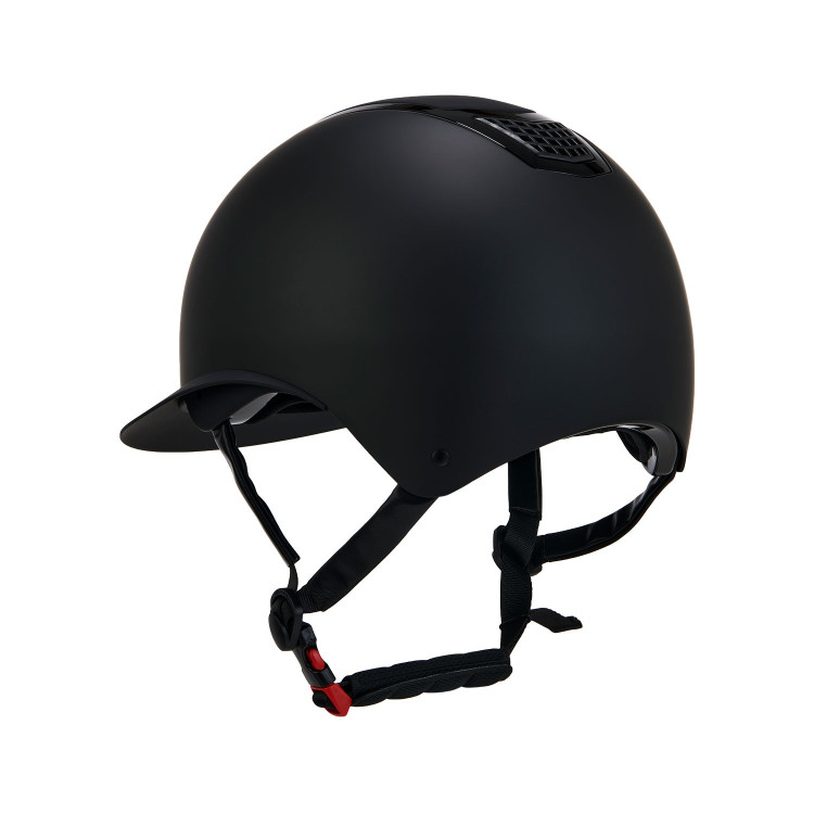 Ultralichte helm van stevig mat kunststof met brede vizier (3 vullingen) Eclipse Equestro Ultralichte helm van stevig mat kunststof met brede vizier (3 vullingen) Eclipse Equestro