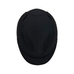 Ultralichte helm van duurzaam plastic Stealth Equestro Zwart