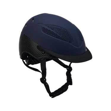 Ultralichte helm van duurzaam plastic Stealth Equestro Marine Marineblauw